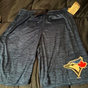 BNWT MENS LICENSED BLUEJAYS SHORTS